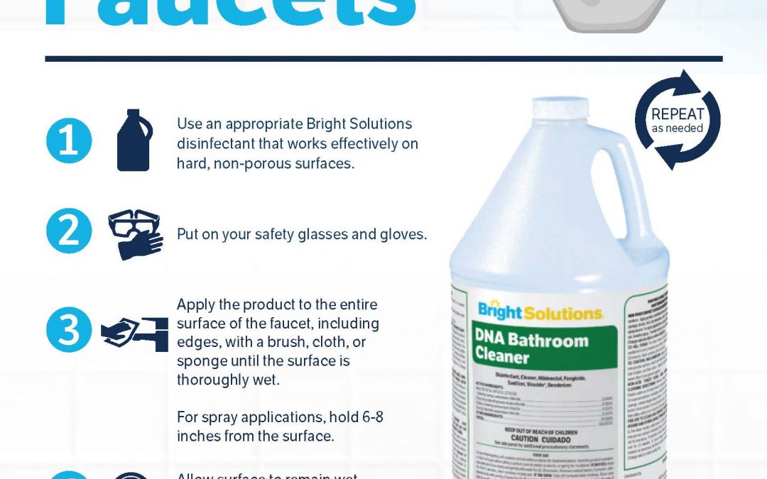 How to Disinfect – Faucets