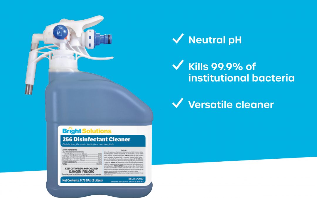 EDS 256 Disinfectant Cleaner Graphic