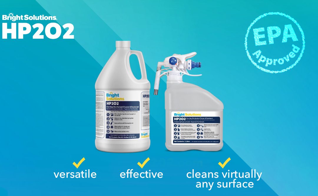 HP2O2 is EPA Approved Graphic